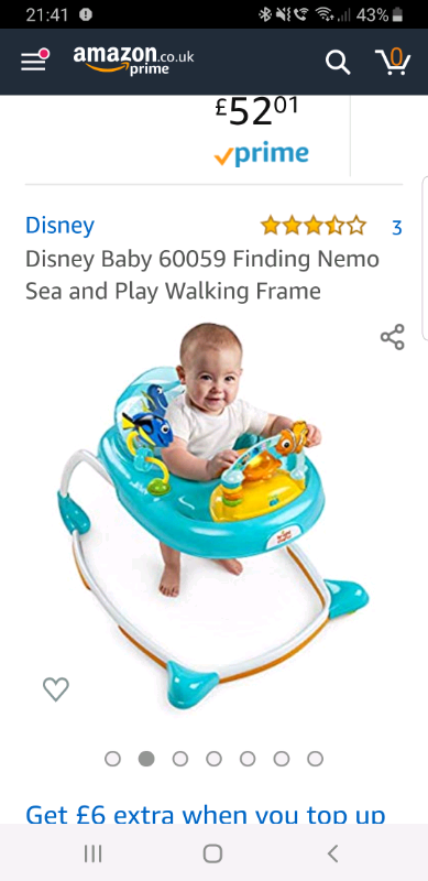 nemo baby walker